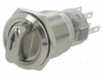 Switch: rotary | Pos: 3 | DP4T | 0.5A/220VAC | 1A/24VDC | -20&divide;55&deg;C | 50m&Omega;