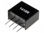 Converter: DC/DC | 1W | Uin: 4.5&divide;5.5V | 9VDC | Iout: 110mA | SIP4 | 1.3g