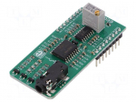 Click board | EEG | analog | INA114,MCP6106,MPU6050 | 5VDC