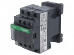 Contactor: 3-pole | NO x3 | Auxiliary contacts: NO + NC | 220VDC | 18A