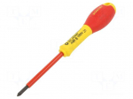 Screwdriver: insulated | Pozidriv&reg; | PZ0 | 75mm | 1kVAC | FATMAX&reg;