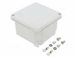 Enclosure: multipurpose | X: 101mm | Y: 101mm | Z: 58mm | GWconnect | IP66