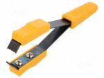 Stripping tool | Wire: coil wire,round | 125mm | &Oslash;core: 0.8mm