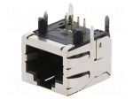 Connector: RJ45 | socket | PIN: 8 | Cat: 6a | shielded | gold-plated | 8p8c