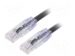 Patch cord | TX6A&trade; 10Gig,U/UTP | Cat: 6a | RJ45 plug,both sides