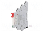 Relay: interface | SPDT | Ucoil: 230VAC,230VDC | CR-S