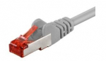 GB CAT6 S/FTP RJ45 PIMF 0.25M GREY
