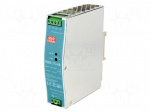 Power supply: switching | for DIN rail | 76.8W | 48VDC | 1.6A | OUT: 1