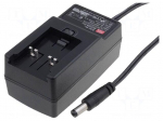 Power supply: switching | mains,plug-in | 5VDC | 3A | 15W | Out: 5,5/2,1