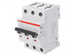 Circuit breaker | 400VAC | Inom: 50A | Poles: 3 | Charact: C | 6kA | IP20