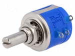Potentiometer: shaft | multiturn | 5k&Omega; | 2W | &plusmn;5% | 6.35mm | linear