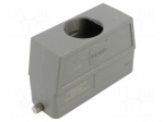 Enclosure for connectors: HDC | Type: high | Gland: M40