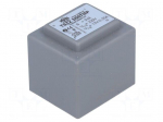 Transformer: encapsulated | 3VA | 230VAC | 12V | 250mA | PCB | IP00