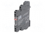 Relay: interface | SPDT | Ucoil: 230VAC,230VDC | 6A | 6A/250VAC