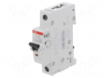 Circuit breaker | 230/400VAC | Inom: 4A | Poles: 1 | Charact: B | 6kA