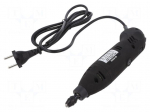 Miniature drill | 130W | 230VAC | Len: 1.9m | 8000&divide;32000rpm