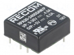 Converter: DC/DC | 30W | Uin: 9&divide;36VDC | Uout: 5VDC | Iout: 6A | 1"x1" | THT
