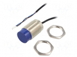 Sensor: inductive | OUT: NPN / NO | 0&divide;12mm | 10&divide;36VDC | M30 | 2m | IP67