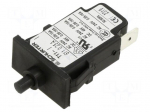 Circuit breaker | Urated: 240VAC | 48VDC | 0.25A | SPST | Poles: 1 | MCB
