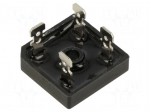 Bridge rectifier: single-phase | Urmax: 600V | Ufmax: 1.1V | If: 50A