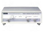 Meter: wideband amplifier | Output signal: 30Vp-p | 1MHz