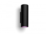 Philips Hue Appear Hue baltie + krāsainie toņi EU sienas lampa laterna melns 2x 915005842801 8718696174371