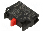 Contact block | 22mm | 45 | front fixing | screw terminals | 500VAC