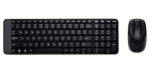 Logitech MK 220 WRL Set Keyboard + Mouse Black (ENG)