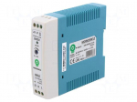 Power supply: switching | for DIN rail | 20W | 12VDC | 0&divide;1.67A | OUT: 1