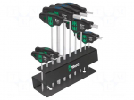Tools set: general purpose | hex key,Torx&reg; | Kind of handle: T