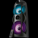 Speaker SVEN PS-720, black (80W, TWS, Bluetooth, FM, USB, microSD, LED-display, 4400mA*h)
