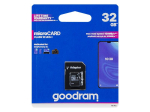 V&auml;lised salvestusseadmed // USB m&auml;lupulgad // 66-225# Karta microsdhc 32gb+adapter sd cl10 goodram uhs-i