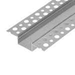 Uued tooted // Profil aluminiowy na 2 taśmy LED, 2000 x 57,89 x 9,8 mm, wpuszczany w karton gips, srebrny