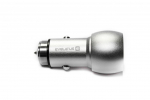 Auto charger Evelatus Universal Car Charger ECC01 2USB port 3.1A with stainless steel escape tool Silver