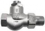 Straight return valve 1/2" low resist. HERZ