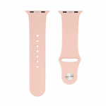 Strap Connect  Watch 38/40/41mm Silicone Loop Watch Strap (110mm S/M) Pink Sand
