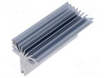 Heatsink: extruded | T | TO218,TO220,TOP3 | aluminium | L: 94mm | W: 43mm