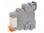 Relay: interface | DPDT | Ucoil: 24VDC | 6A | 6A/250VAC | 6A/30VDC | IP20