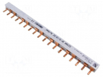 Busbar | 16mm2 | Poles: 3 | Urated: 400V | Pitch: 27mm | No.of mod: 18