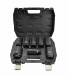 AWTOOLS ZESTAW NASADEK UDAROWYCH 3/4"  8cz./24-38mm/ DŁUGIE BLACK LINE