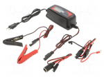 Charger: microprocessor-based | AGM,GEL,acid-lead,Li-FePO4