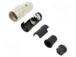 Connector: M16 | plug | female | PIN: 12 | 3A | 32V | 680 | soldering | IP40