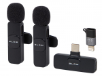 Helis&uuml;steemid ja tarvikud // Muusikariistad // 33-070# Mikrofon krawatowy do smartfona usb-c blow 2szt