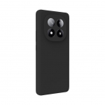 Back panel cover Evelatus Xiaomi Redmi Note 14 Pro 4G / Poco X7 Premium Magnetic Soft Touch Silicone Case Black