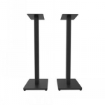 KANTO AUDIO  28" UNIVERSAL BOOKSHELF SPEAKER FLOOR STAND - BLACK (PAIR)