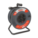 CABLE REEL 50 m - 3G1.5 -  FRENCH SOCKET - 4 SOCKETS