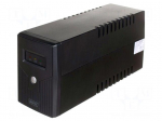 Power supply: UPS | 480W | 800VA | 207&divide;253V | 142x101x298mm | 9Ah | 50Hz