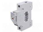 Fuse holder | 10x38mm | for DIN rail mounting | 15A | Poles: 1 | 1kVDC