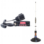 CB TTi TCB-550 EVO radio station kit + PNI ML70 antenna with magnet, 70cm, 26-30MHz, 200W
