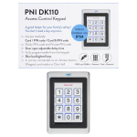 PNI DK110 stand alone access control keypad, outdoor and indoor, IP54